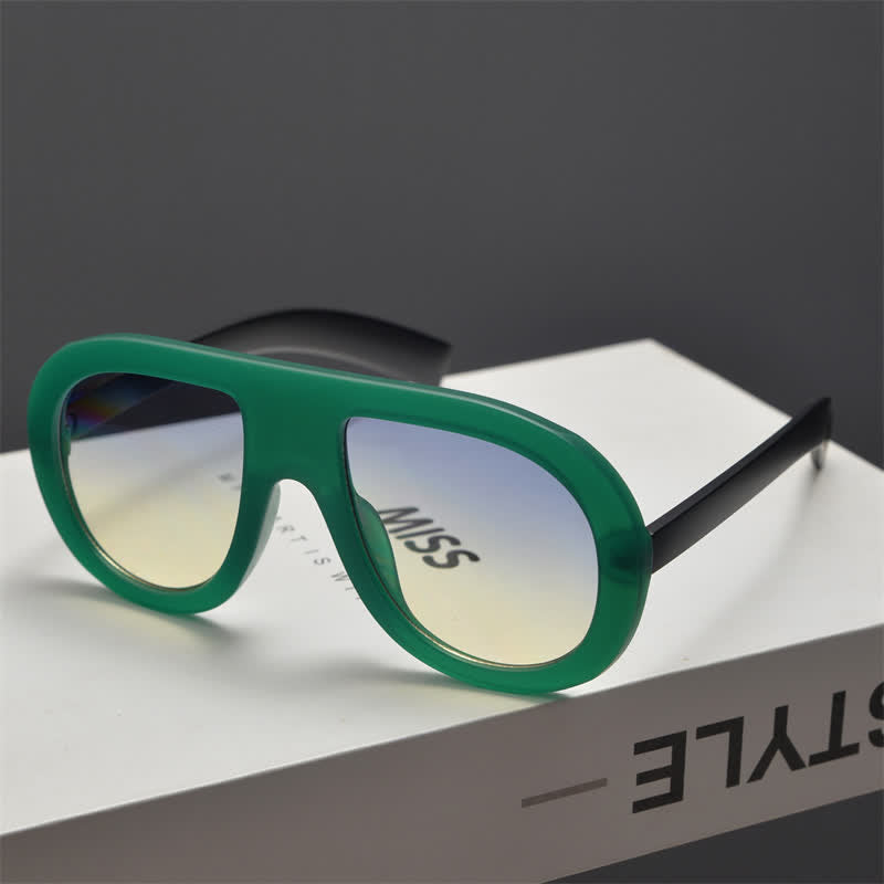Spykay™ SG60687 Oversized Frame Hipster Aviator Sunglasses