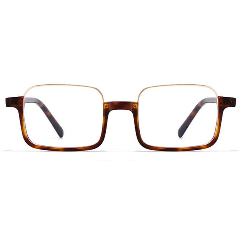 Spykay™ EG26808 Semi-Rimless Square Frame Anti-blue Light Retro-Vintage Glasses