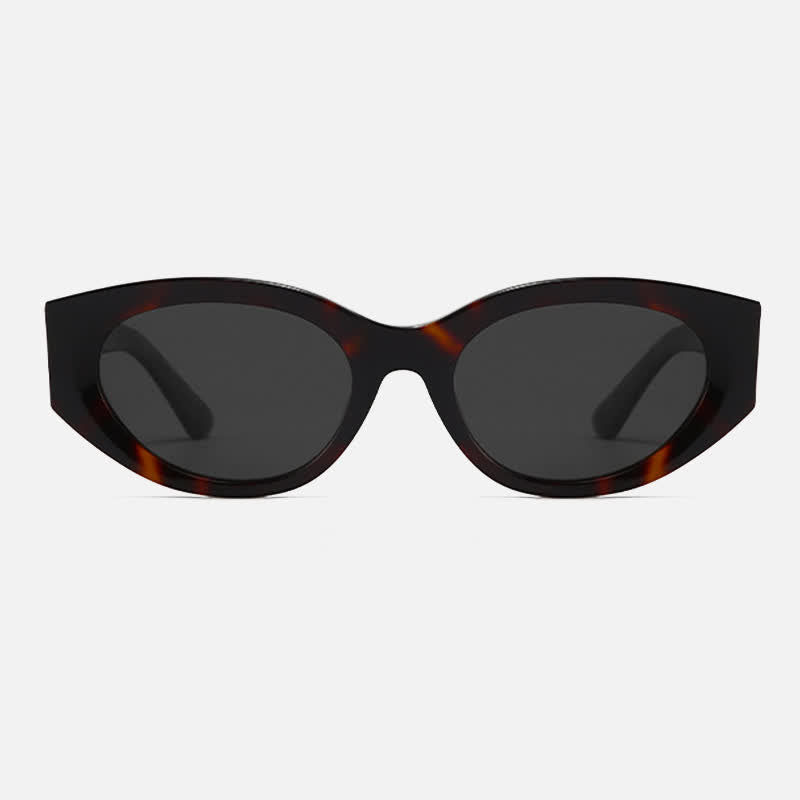 Spykay™ SG60781 Cat-Eye Polarized Star Temples Sunglasses with Nylon Lenses
