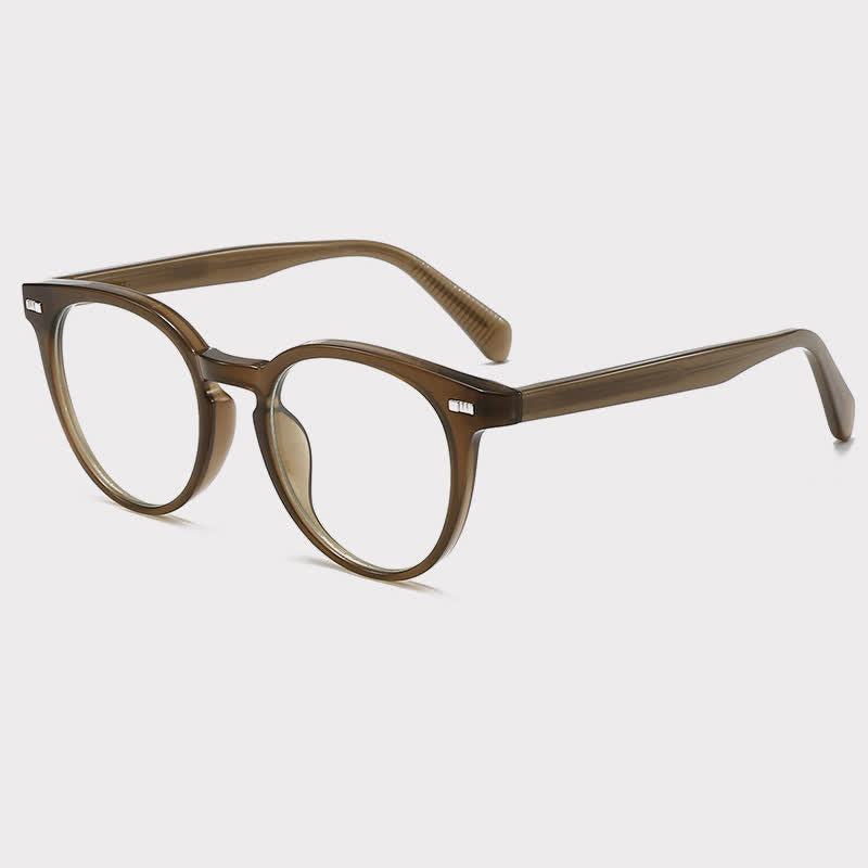 Spykay™ EG26835 Retro Classic Round Frame Anti-blue Light Glasses
