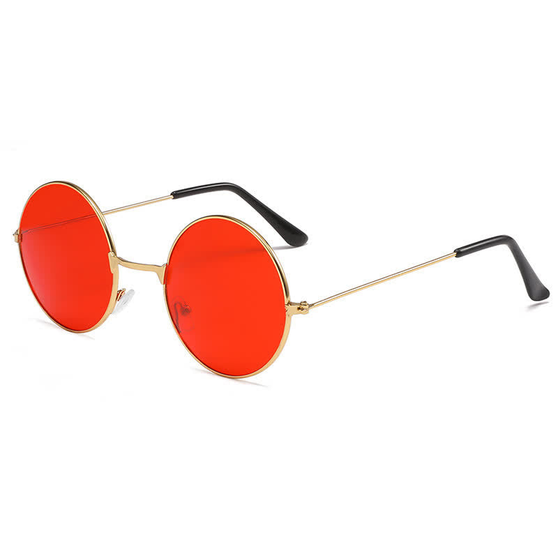 Spykay™ SG61008 Retro Round Frame Metal Sunglasses for Women Men