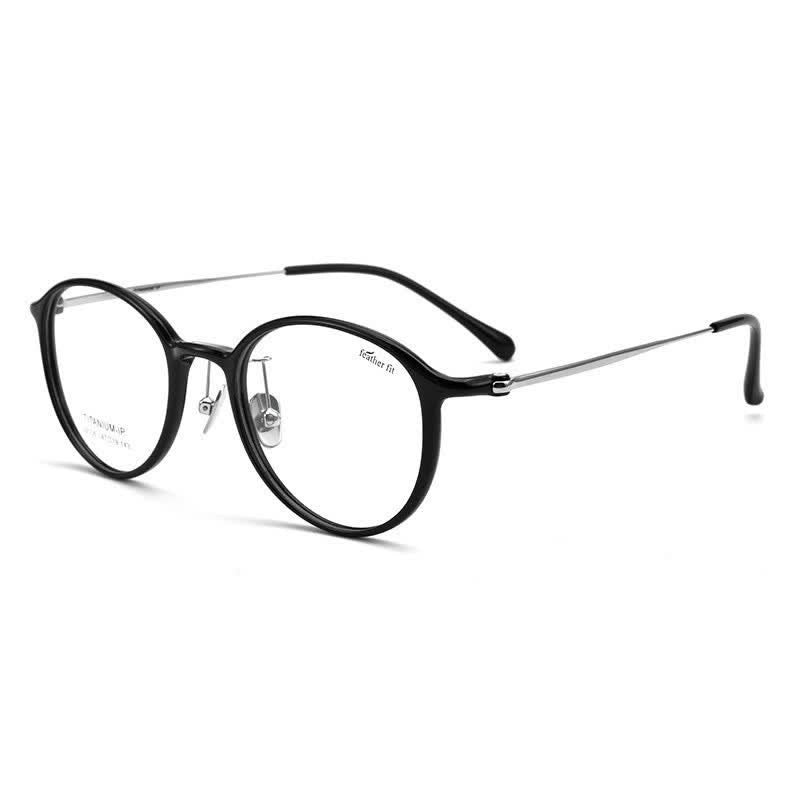 Spykay™ EG26847 Lightweight Classic Round Frame Anti-blue Light Simple Glasses