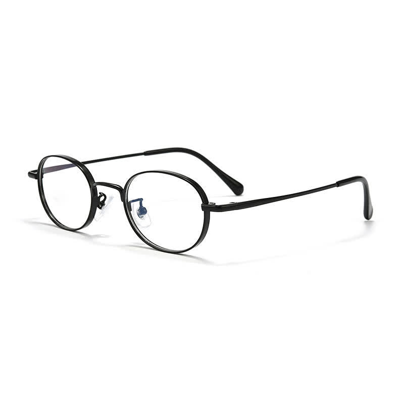 Spykay™ EG26933 Titanium Oval Frame Retro Anti-blue Light Glasses