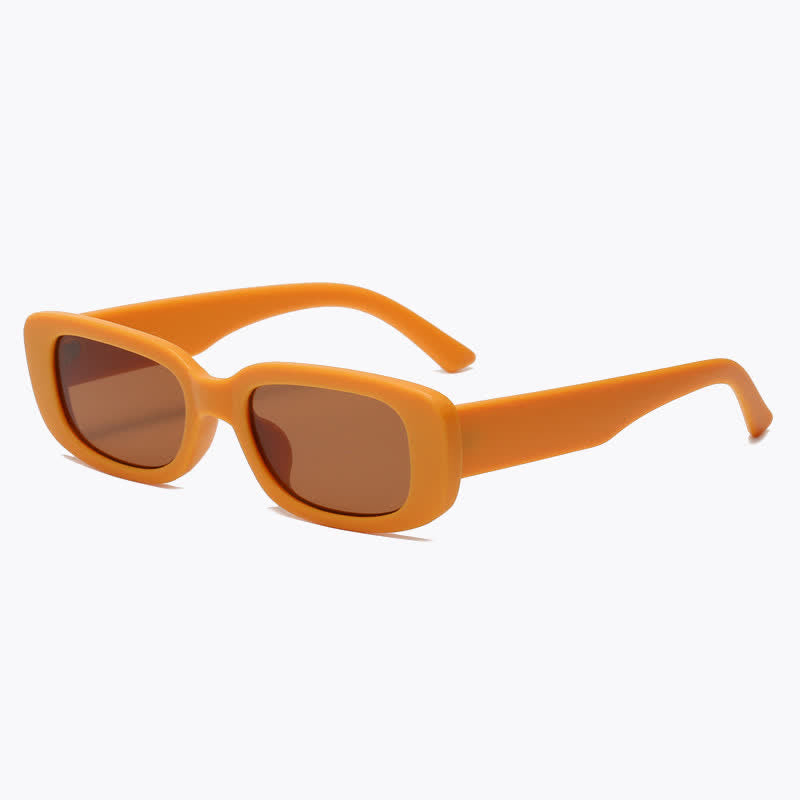 Spykay™ SG60996 Rectangle Small Thick Frame Vintage Sunglasses