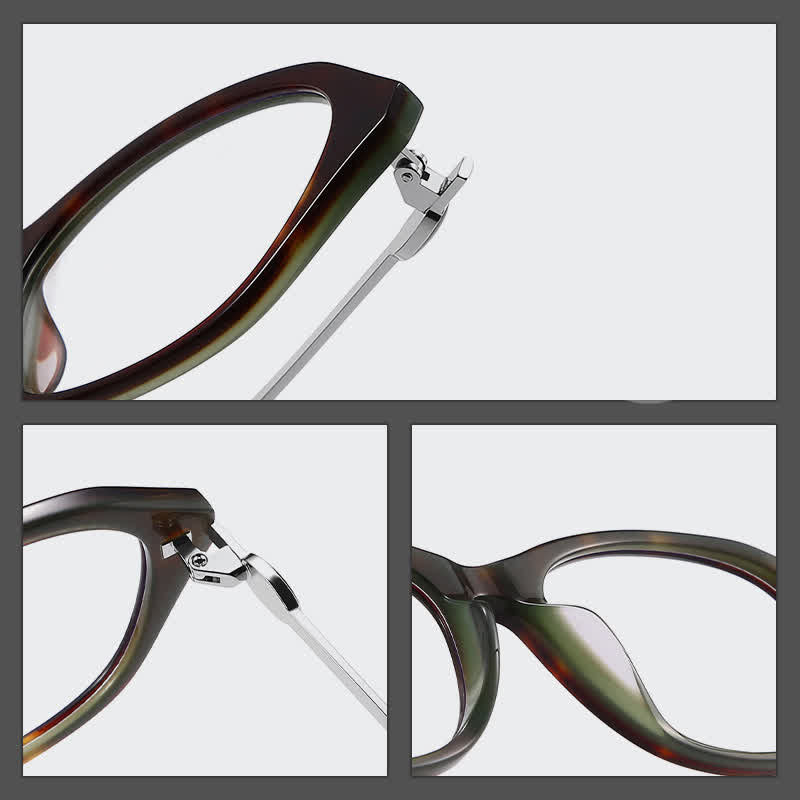Spykay™ EG26706 Oval Frame Anti-blue Light Fashion Glasses