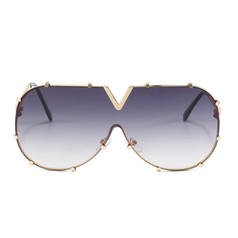 Spykay™ SG60833 'V' Design Hipster Aviator Sunglasses