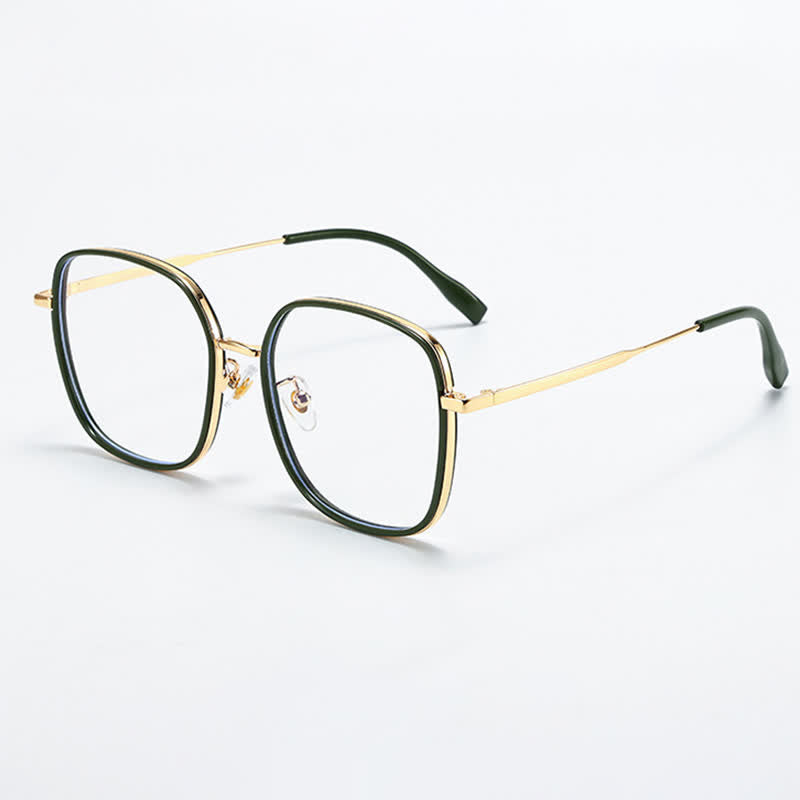 Spykay™ EG26821 Simple Oversized Square Frame Anti-blue Light Glasses