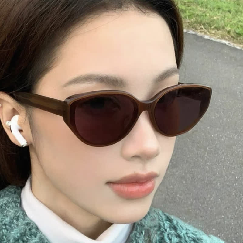 Spykay™ SG60797 Chic Cat-Eye Sunglasses with Nylon Lenses