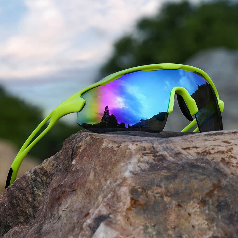 Spykay™ SG60969 Unisex Windproof Hollow Out Sporty Sunglasses for Cycling Driving Running