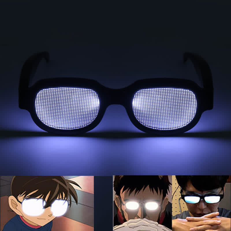 Spykay™ EG26927 HOT LED Glasses Light Up Glow Eyewear for Halloween&Party
