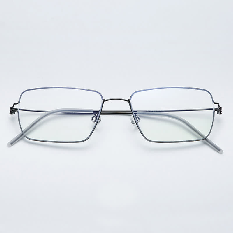 Spykay™ EG26905 Retro Simple Rectangle Frame Anti-blue Light Hipster Glasses