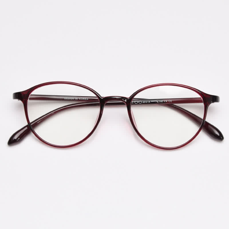 Spykay™ EG26866 Oval Frame Anti-blue Light Simple Classic Lightweight Glasses