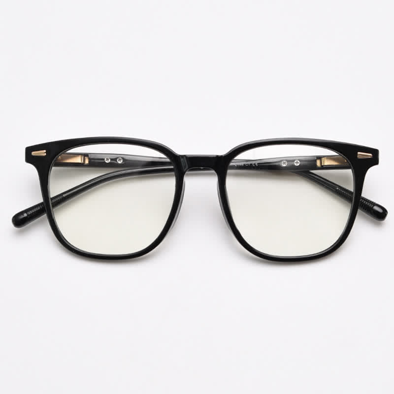 Spykay™ EG26868 Large Square Frame Anti-blue Light Retro Classic Glasses
