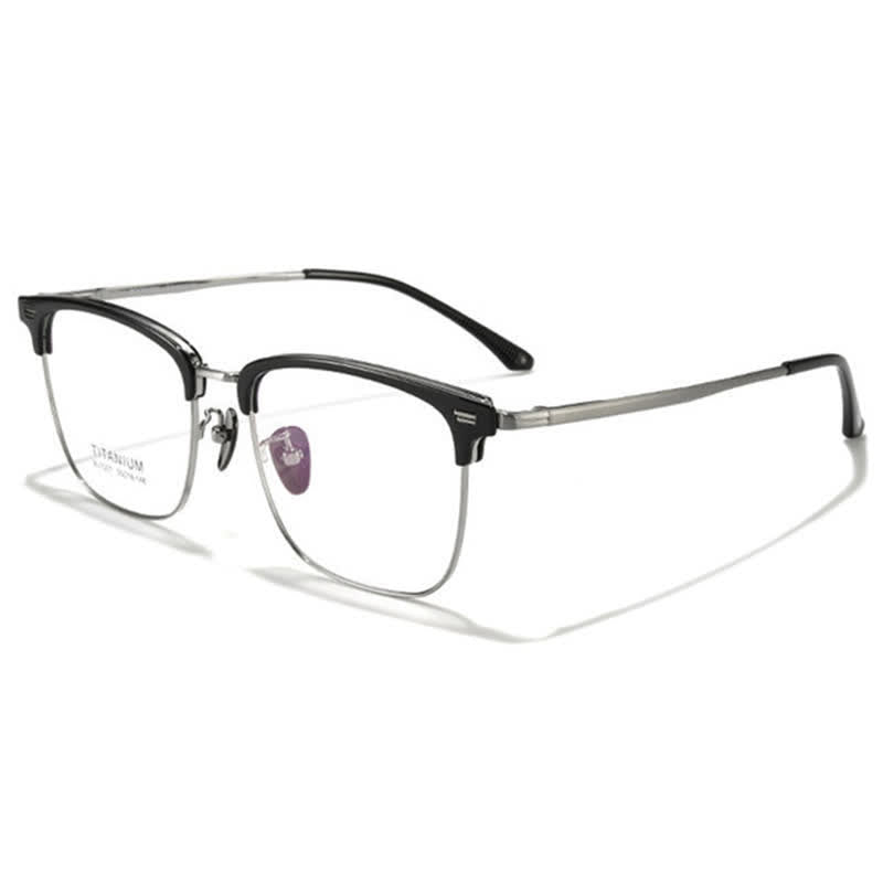 Spykay™ EG26919 Unsiex Retro Square Frame Anti-blue Light Browline Glasses