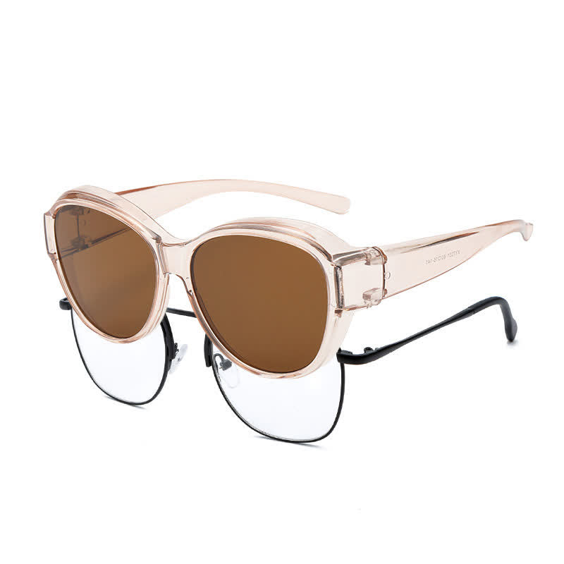 Spykay™ SG61036 Fit Over Glasses Butterfly Frame Polarized Sunglasses