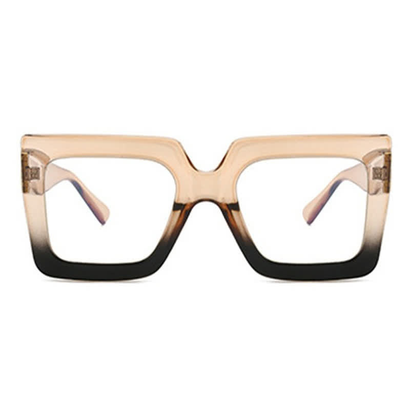 Spykay™ EG26812 Oversized Square Frame Anti-blue Light Glasses