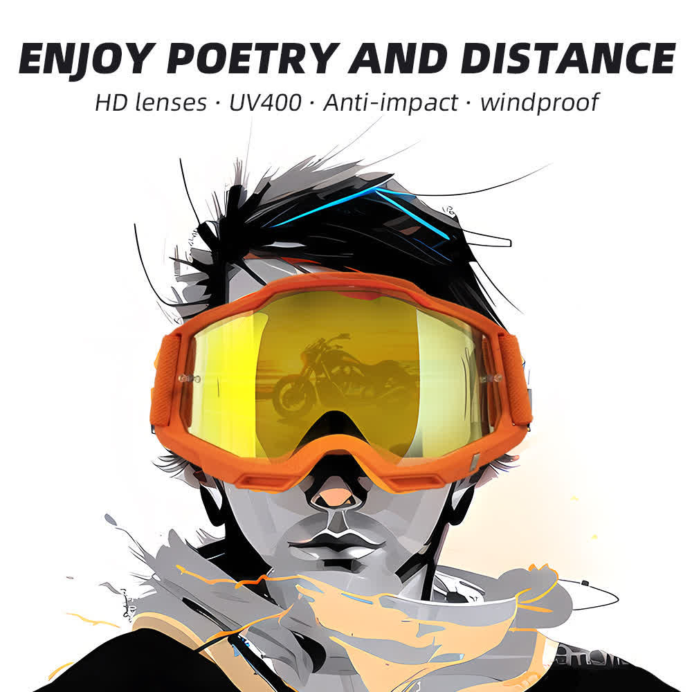 Spykay™ SG61041 Unisex Outdoor Windproof Ski Goggles,Off-Road Riding Goggles, Motorcycle Goggles