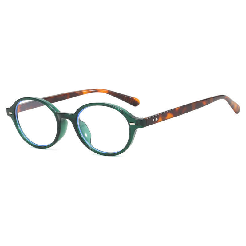 Spykay™ EG60680 Vintage Oval Frame Anti-blue Light Eyeglasses