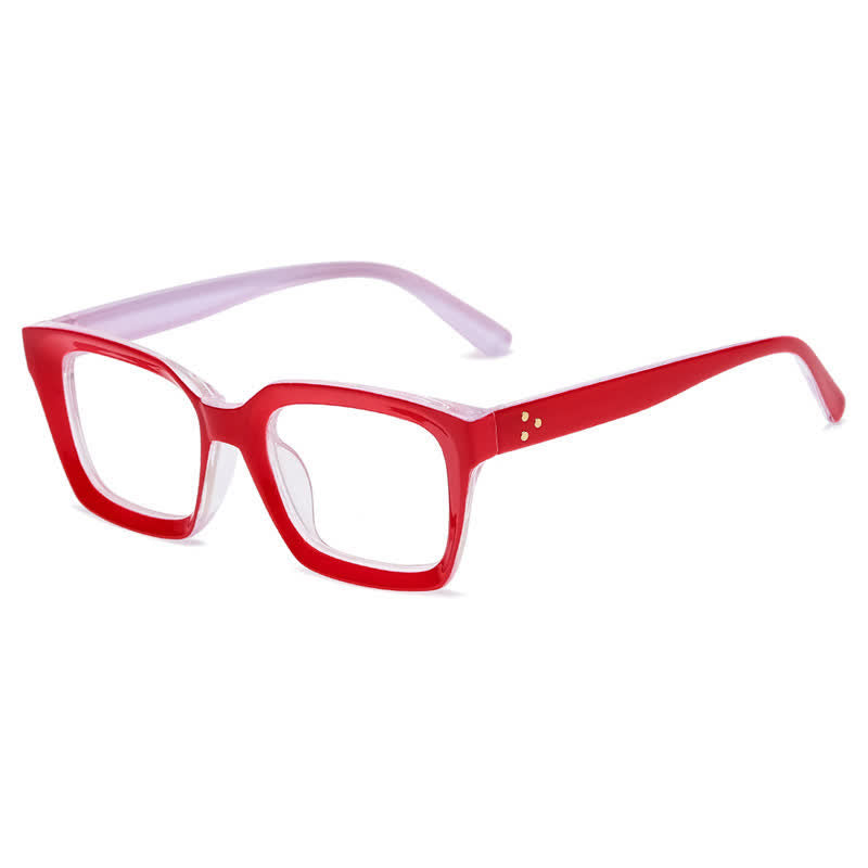 Spykay™ EG26877 Classic Simple Square Frame Concave Lenses Anti-blue Light Thick Glasses