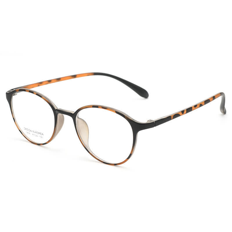 Spykay™ EG26845 Lightweight Round Frame Anti-blue Light Simple Glasses