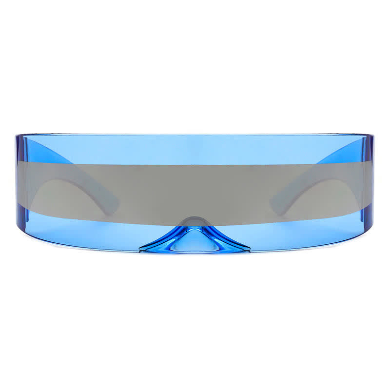 Spykay™ SG60721 Unisex Rectangle One-piece Frames Y2K Cyberpunk Sunglasses