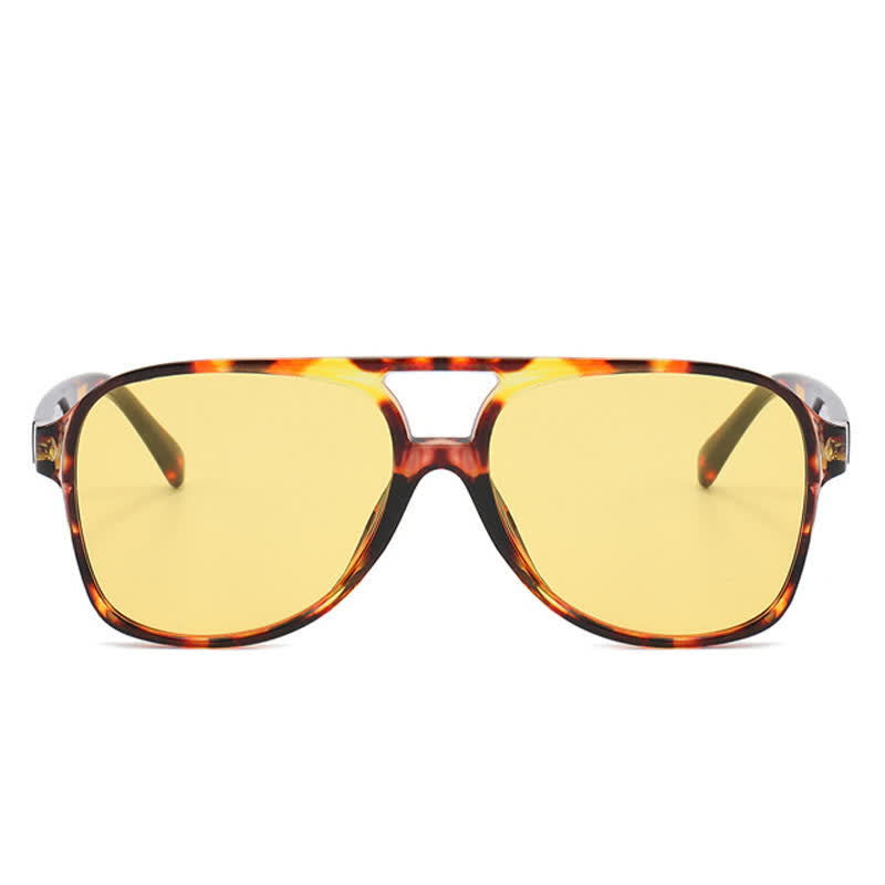Spykay™ SG60670 Double Bridges Fashion Aviator Sunglasses