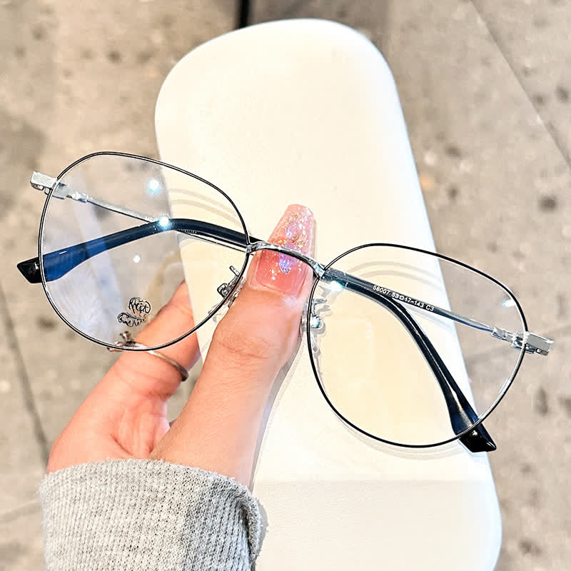 Spykay™ EG26890 Lightweight Round Frame Anti-blue Light Glasses