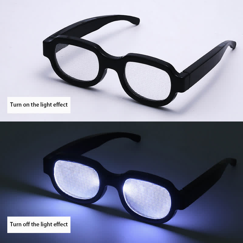 Spykay™ EG26927 HOT LED Glasses Light Up Glow Eyewear for Halloween&Party