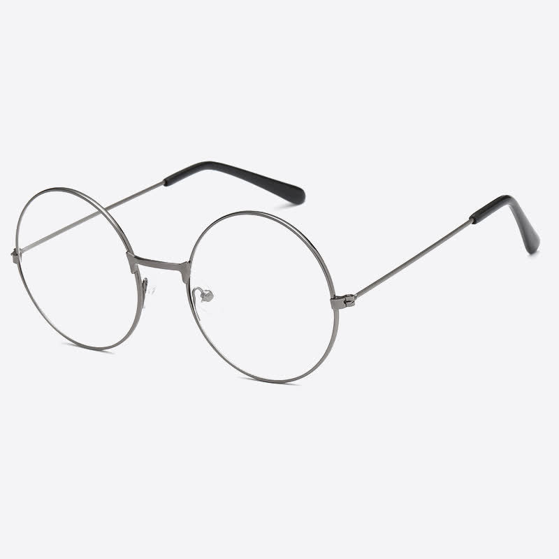 Spykay™ EG26874 Retro Round Frame Metal Anti-blue Light Glasses for Women Men