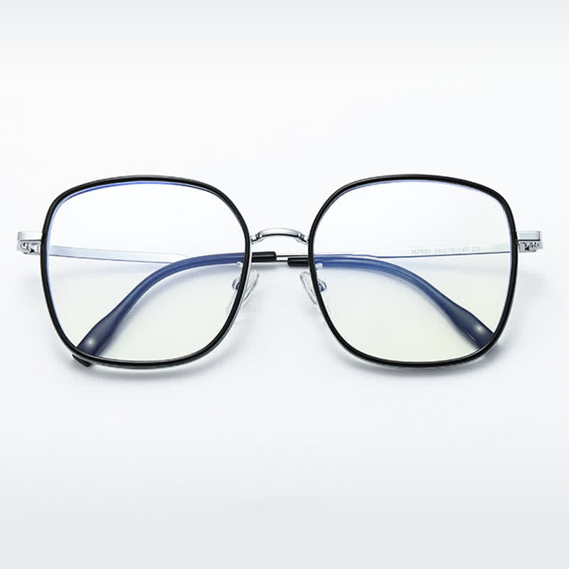Spykay™ EG26821 Simple Oversized Square Frame Anti-blue Light Glasses