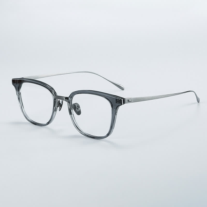 Spykay™ EG26727 Square Titanium Frame Anti-blue Light Glasses For Men