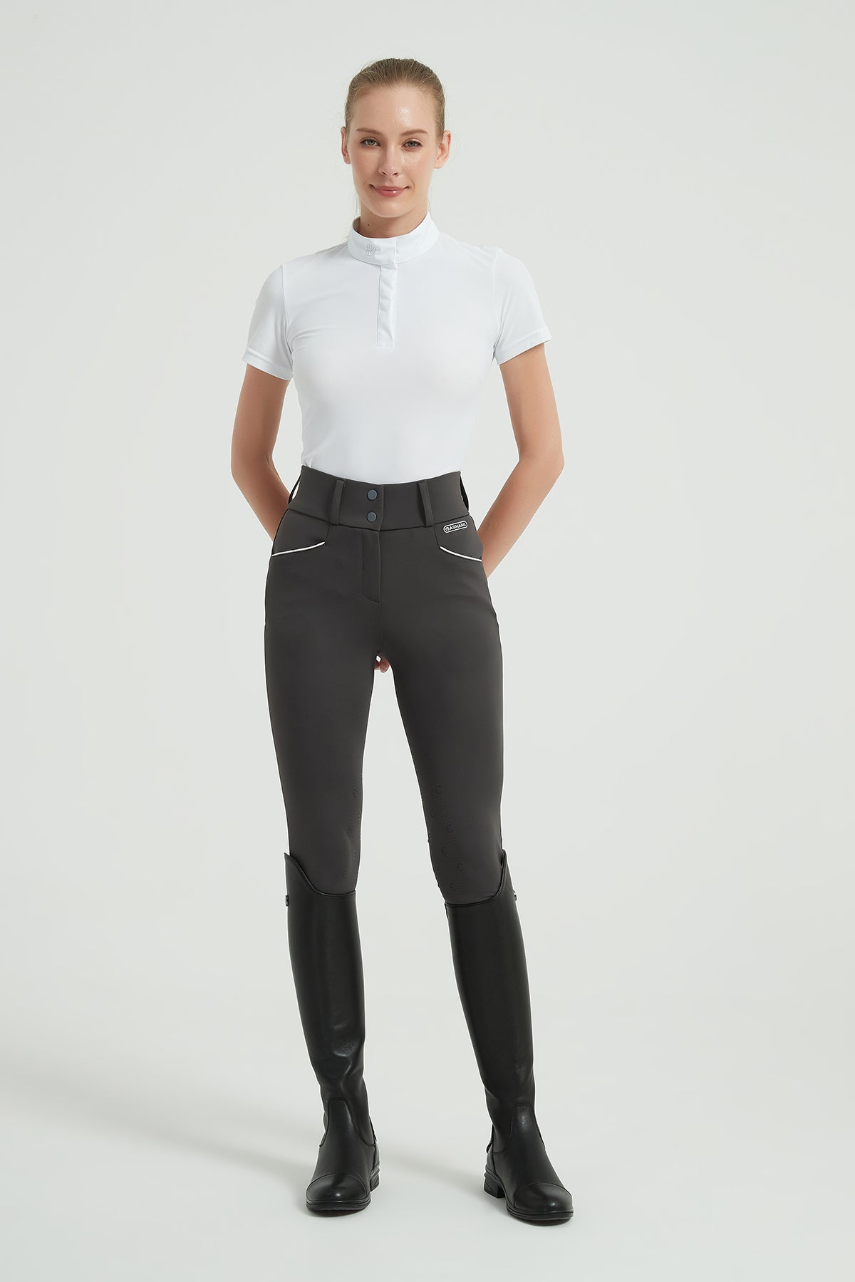Ladies' Scuba Knitting Fabric Breeches