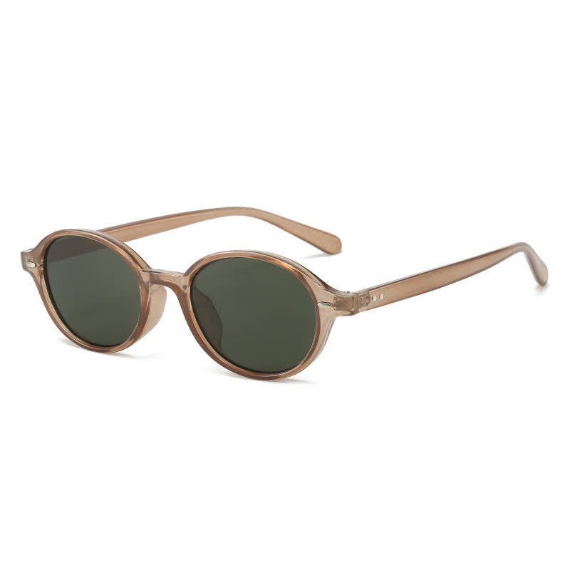 Spykay™ SG60680 Vintage Oval Frame Sunglasses