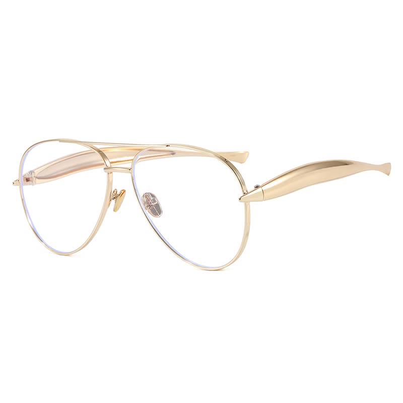 Spykay™ EG60665 Vintage Double Bridges Aviator Frame Eyeglasses