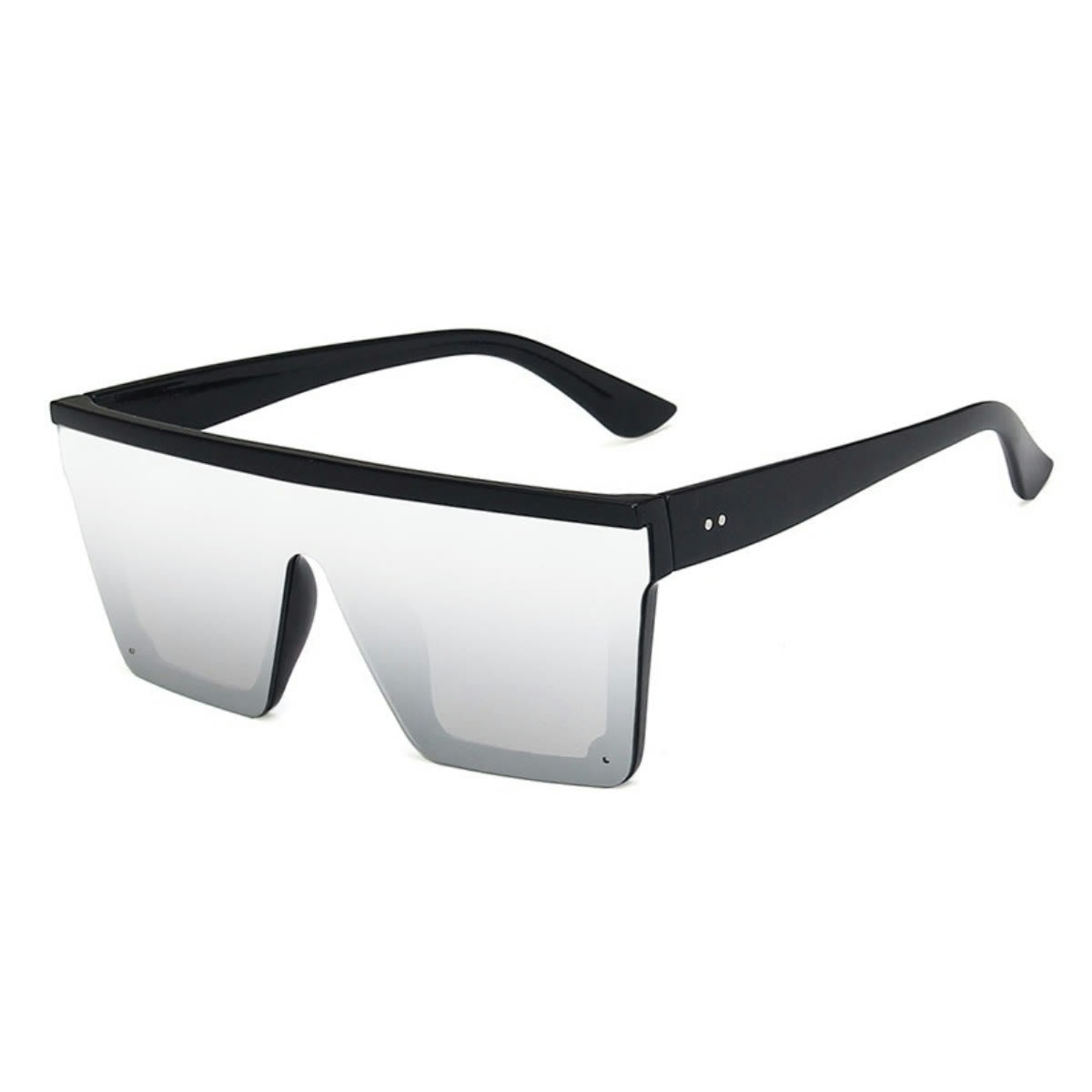 Spykay™ SG1025 Trendy Large Frame One-piece Street Style Driving Retro Sunglasses