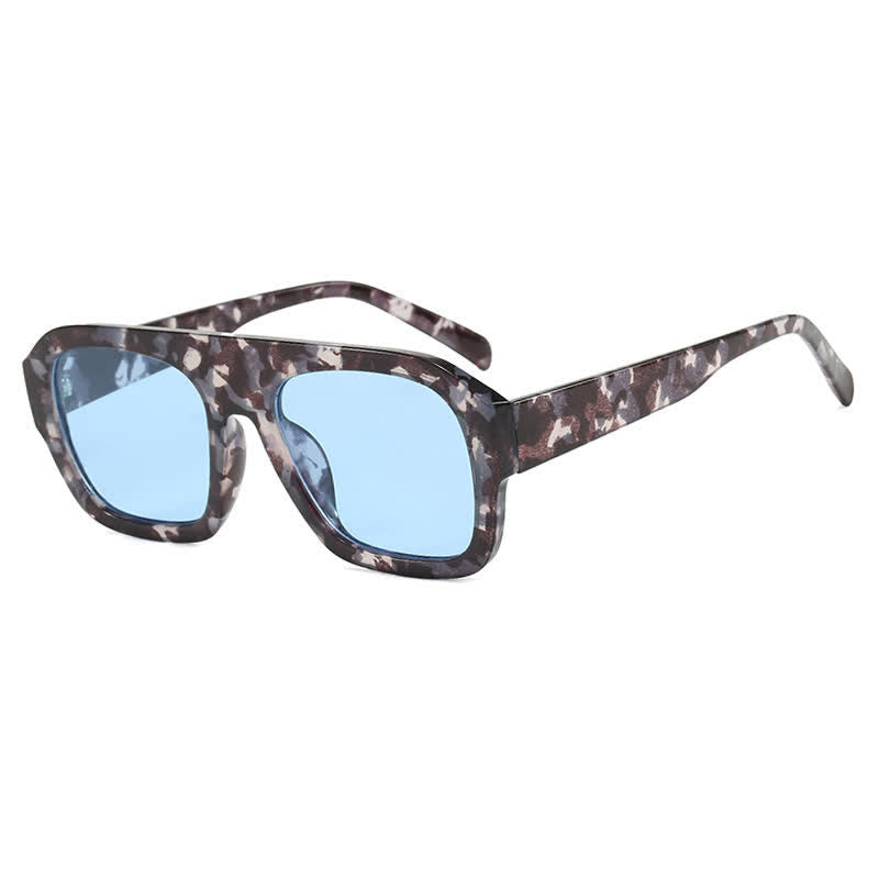 Spykay™ SG60920 Square Large Frame Trendy Sunglasses