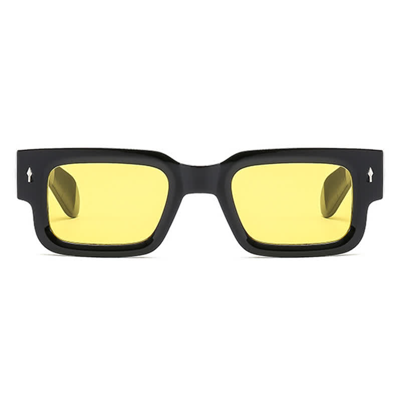 Spykay™ SG60748 Thick Rectangle Frame Trendy Sunglasses