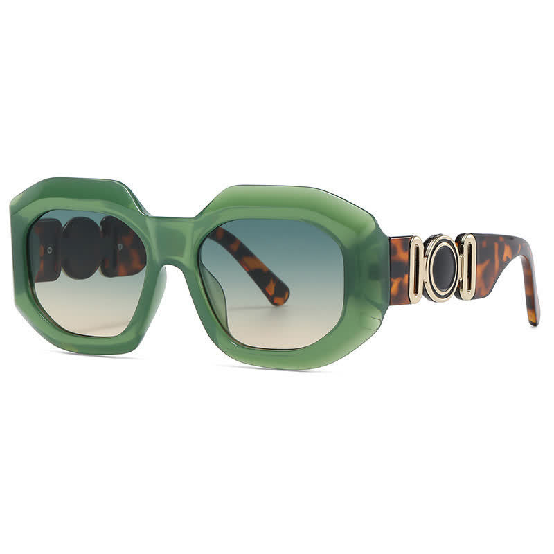 Spykay™ SG60947 Trendy Geometric Thick Frame Sunglasses