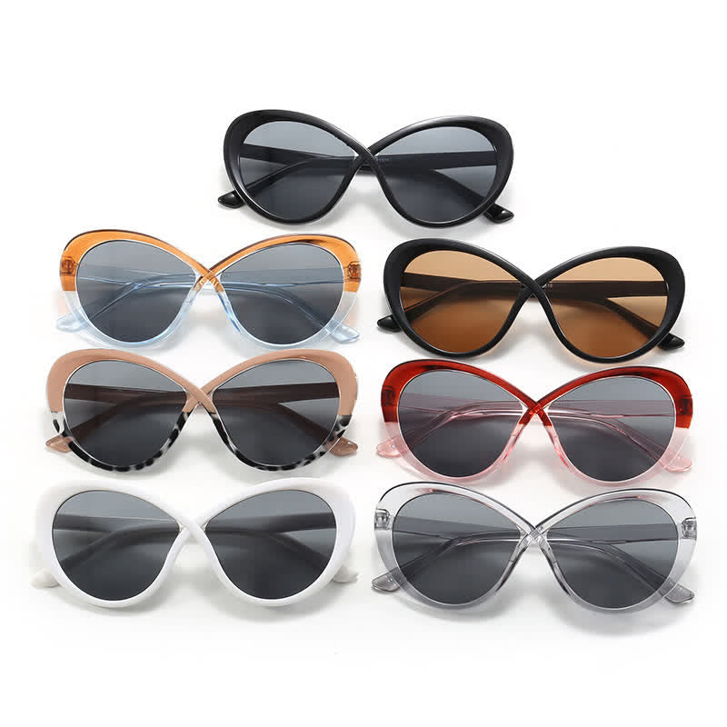 Spykay™ SG60921 Cross Butterfly Frame Trendy Sunglasses