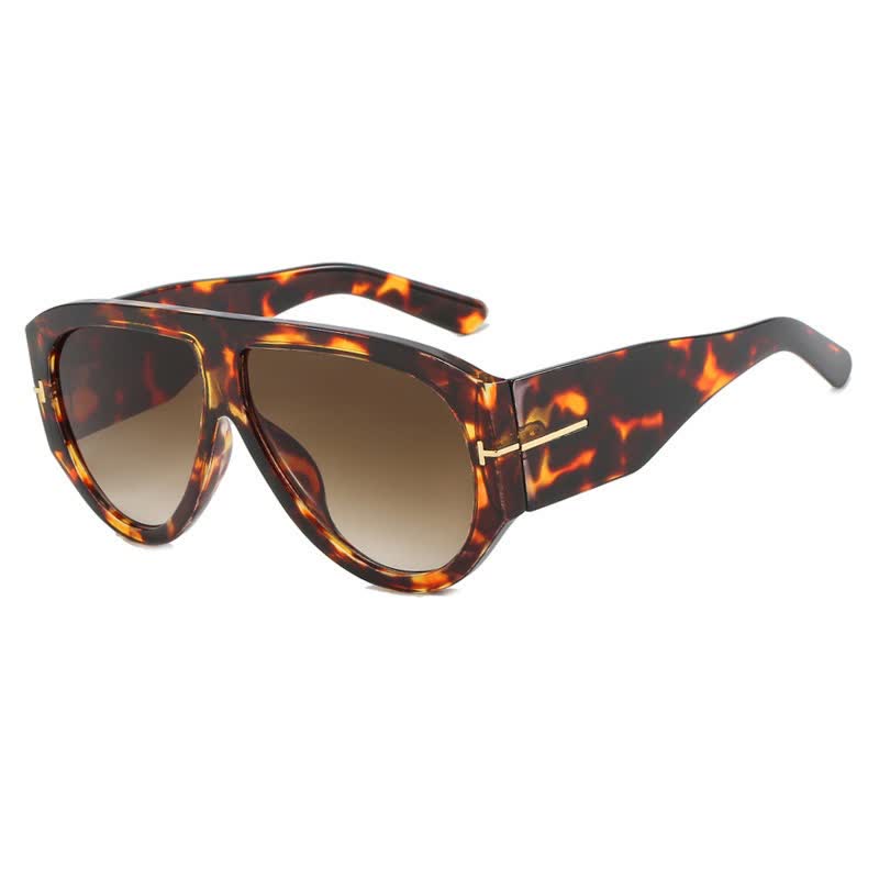 Spykay™ SG60664 'T' Design Toad Frame Aviator Sunglasses