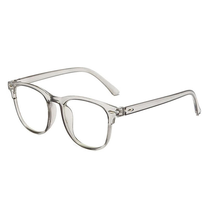 Spykay™ EG26666 Unisex Anti-blue Light Transparent Square Frames Simple Eyeglasses