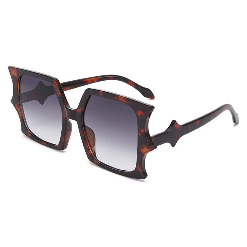 Spykay™ SG60986 Halloween Funny Oversized Square Frame Batwing Shape Sunglasses