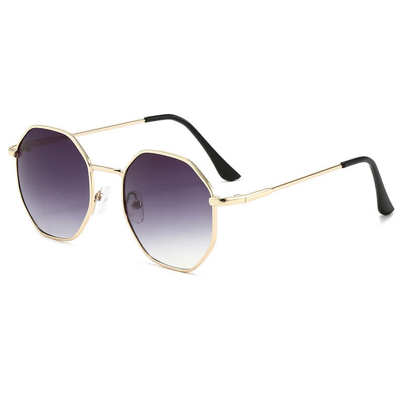 Spykay™ SG60977 Hipster Geometric Frame Metal Retro Sunglasses