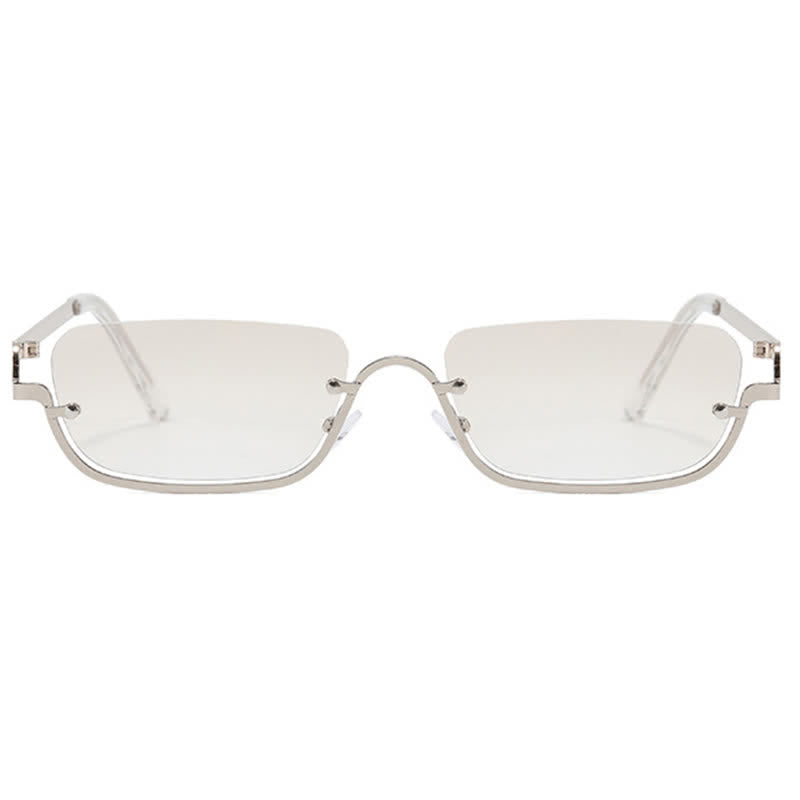Spykay™ SG60874 Trendy Semi-Rimless Rectangle Frame Sunglasses
