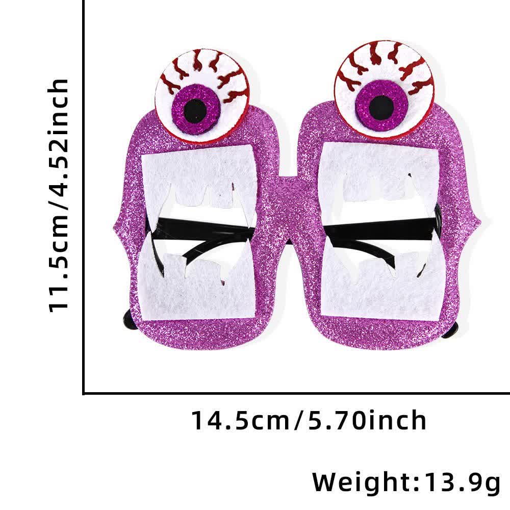 Spykay™ EG26830 Halloween Spooky Bat Pumpkin Skull Glasses for Adult Children
