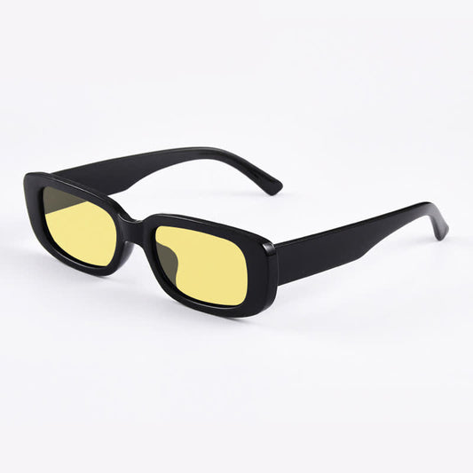 Spykay™ SG60996 Rectangle Small Thick Frame Vintage Sunglasses