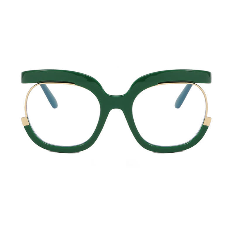 Spykay™ EG26670 Anti-blue Light Round Frames Owl Oversized Eyeglasses