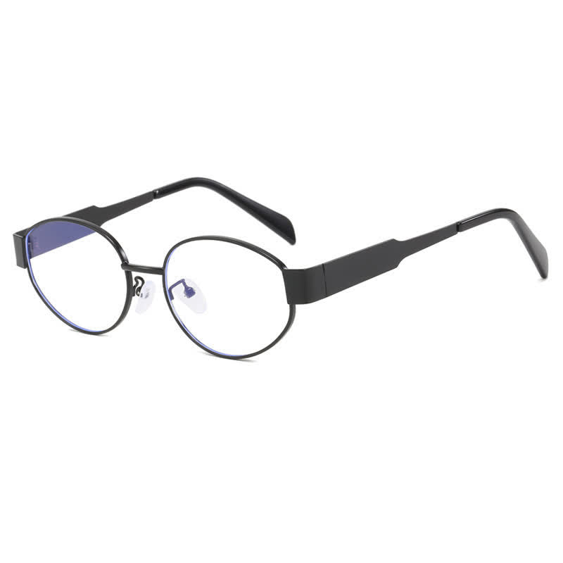 Spykay™ EG26675 Oval Frames Metal Temples Retro-Vinatge Eyeglasses