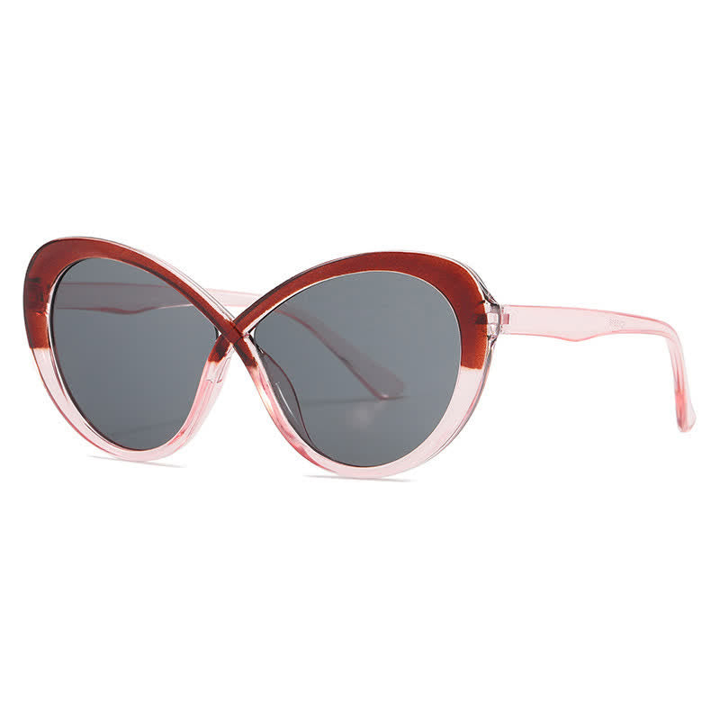 Spykay™ SG60921 Cross Butterfly Frame Trendy Sunglasses