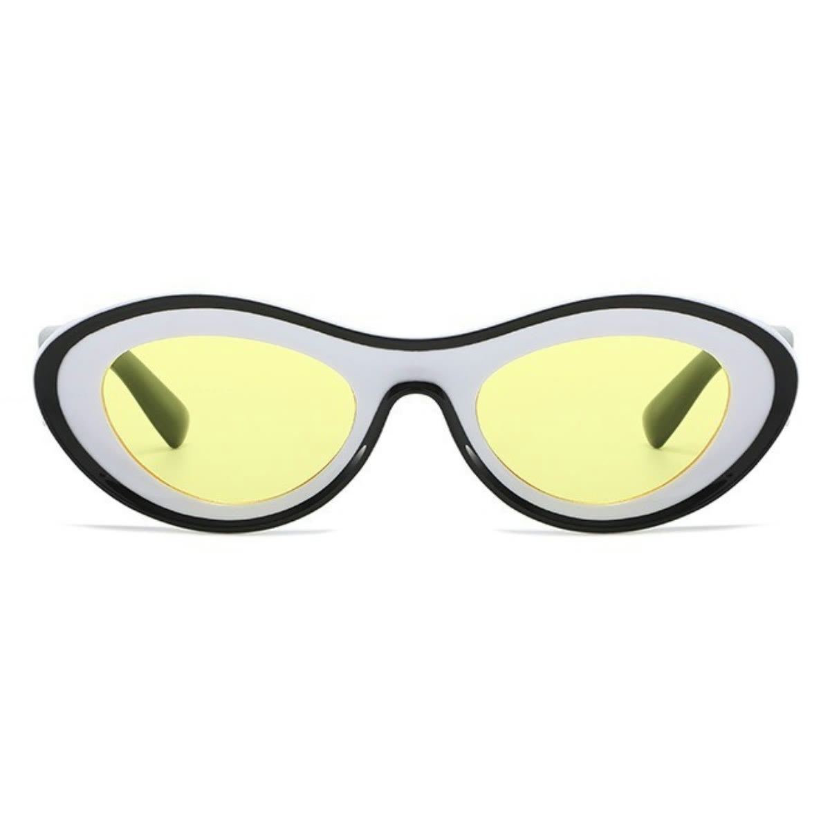 Spykay™ SG1011 Y2K Oval Frame Dopamine Color Sunglasses